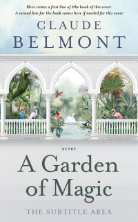 2D view of Premade Literary Fiction Book Cover - Conch