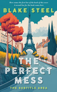 2D view of Premade Literary Fiction Book Cover - Paradiso