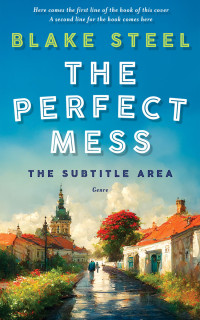 2D view of Premade Literary Fiction Book Cover - Eastern Blue