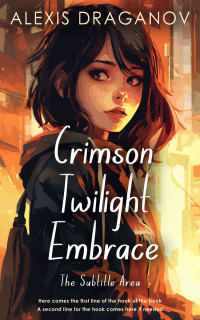 2D view of Premade Teen & Young Adult Book Cover - Harvest Gold