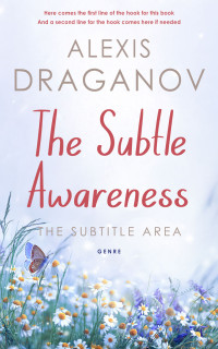 2D view of Premade Chick Lit Book Cover - Catskill White