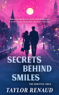 2D view of Premade Romance Book Cover - Orchid