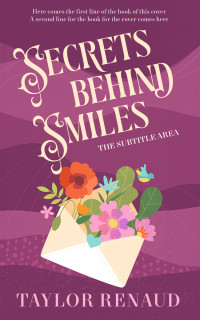 2D view of Premade Poetry Book Cover - Cannon Pink #16391 | BookCoverZone