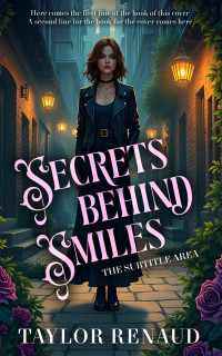 2D view of Premade Chick Lit Book Cover - Outer Space