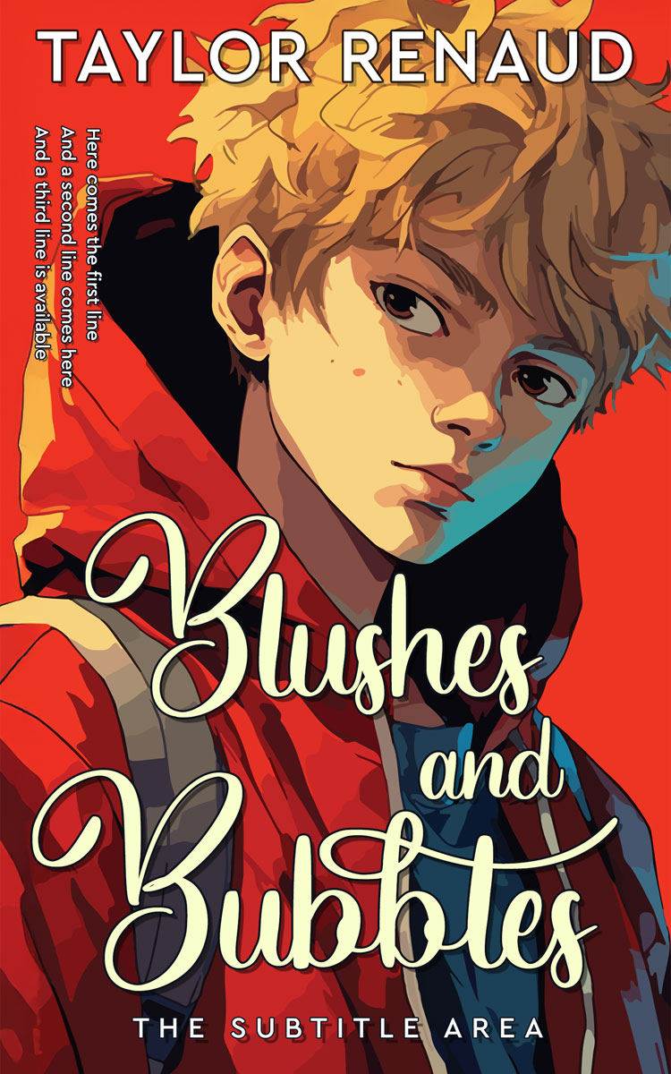 2D view of Premade Teen & Young Adult Book Cover - El Salva