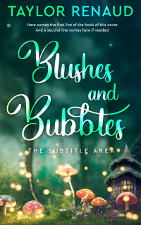 2D view of Premade Fantasy Book Cover - Firefly