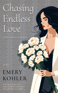 2D view of Premade Chick Lit Book Cover - Gray