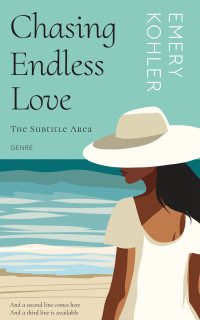 2D view of Premade Chick Lit Book Cover - Neptune