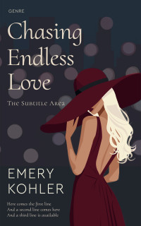 2D view of Premade Chick Lit Book Cover - Bastille