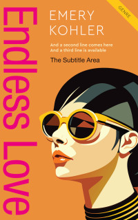 2D view of Premade Chick Lit Book Cover - Jaffa