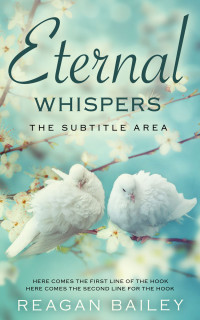 2D view of Premade Romance Book Cover - Gum Leaf