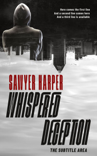 2D view of Premade Mystery & Thriller & Suspense Book Cover - Log Cabin