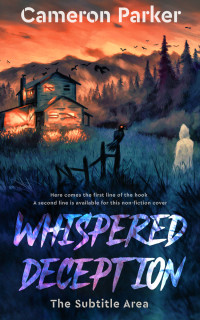 2D view of Premade Horror Book Cover - Burning Sand