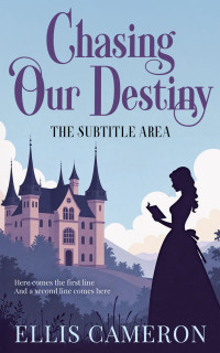 2D view of Premade Fantasy Book Cover - Pigeon Post