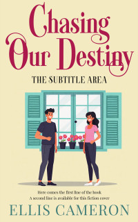 2D view of Premade Romance Book Cover - Fall Green