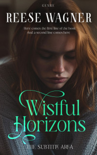 2D view of Premade Literary Fiction Book Cover - Cocoa Brown