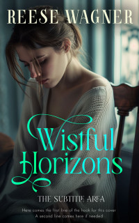 2D view of Premade Literary Fiction Book Cover - Outer Space