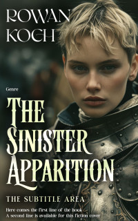 2D view of Premade Teen & Young Adult Book Cover - Heavy Metal