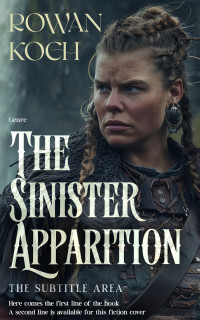 2D view of Premade Fantasy Book Cover - Outer Space