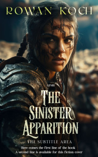 2D view of Premade Fantasy Book Cover - Outer Space