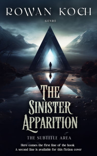 2D view of Premade Horror Book Cover - Mirage