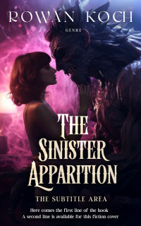 2D view of Premade Fantasy Book Cover - Can Can