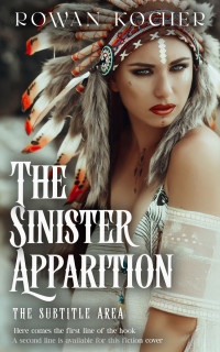 2D view of Premade Mystery & Thriller & Suspense Book Cover - Coffee