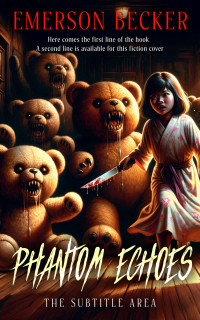 2D view of Premade Horror Book Cover - Tumbleweed