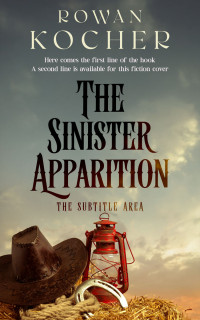 2D view of Premade Mystery & Thriller & Suspense Book Cover - Fuscous Gray