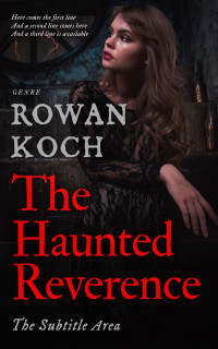 2D view of Premade Mystery & Thriller & Suspense Book Cover - Cod Gray