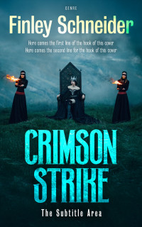 2D view of Premade Fantasy Book Cover - Bottle Green