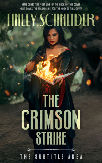 2D view of Premade Fantasy Book Cover - Heavy Metal