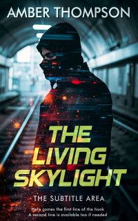 2D view of Premade Mystery & Thriller & Suspense Book Cover - Thistle Green