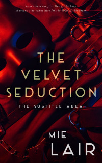 2D view of Premade Erotica Book Cover - Aubergine