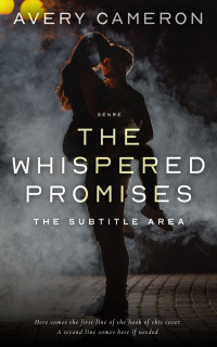 2D view of Premade Romance Book Cover - Tuatara