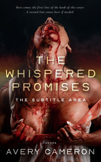 2D view of Premade Mystery & Thriller & Suspense Book Cover - Contessa