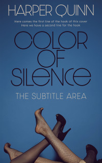 2D view of Premade Mystery & Thriller & Suspense Book Cover - Chambray