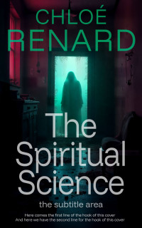 2D view of Premade Mystery & Thriller & Suspense Book Cover - Black