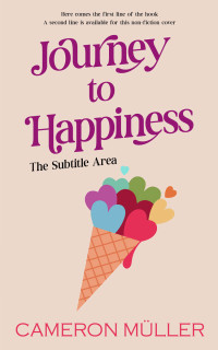 2D view of Premade Chick Lit Book Cover - Bone