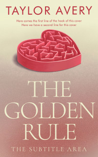 2D view of Premade Mystery & Thriller & Suspense Book Cover - Brandy Rose