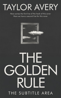 2D view of Premade Surreal Book Cover - Lunar Green