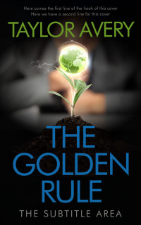 2D view of Premade Business Book Cover - Cod Gray