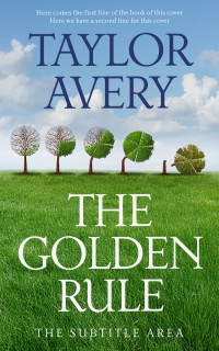 2D view of Premade Nature Book Cover - Fern Frond