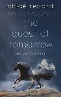 2D view of Oxford Blue #17117 - Premade Western Book Cover