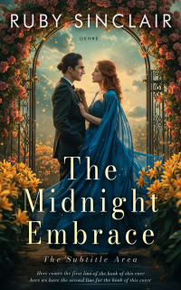 2D view of Premade Romance Book Cover - Tan