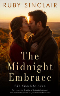 2D view of Premade Romance Book Cover - Graphite