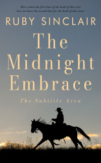 2D view of Premade Western Book Cover - Rolling Stone