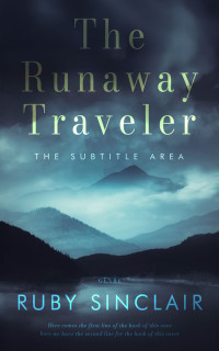 2D view of Premade Mystery & Thriller & Suspense Book Cover - Oxford Blue