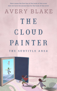 2D view of Premade Children's Book Cover - Wafer