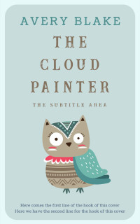 2D view of Premade Children's Book Cover - Nebula